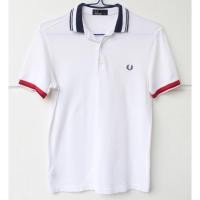 ราคา Fred Perry polo white (23708425694)
