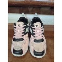 ราคา รองเท้าผ้าใบ เด็กผู้หญิงสีชมพู ดำ แบรนด์บาโอจิ,Baoji (28176525606)