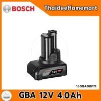 ราคา BOSCH แบตเตอรี่ GBA 12V 4.0 Ah รุ่น 1600A00F71 รับประกันศูนย์ 6 เดือน (5056915378)