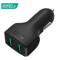 ราคา Aukey Car Charger 2 Ports 24W AiQ - 500223 (8629229876)