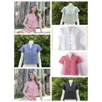 ราคา เสื้อพื้นเมืองคอวี เสื้อผ้าฝ้ายคอวี (23945223005)