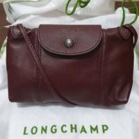 ราคา Longchamp cuir mini สีแดง (6202139574)