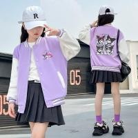 ราคา พร้อมส่งในไทย เสื้อแจ็คเก็ตเด็ก เสื้อกันหนาวเด็ก ผ้าcotton ลายการ์ตูน KUROMI สำหรับเด็กผู้หญิงและเด็กผู้ชาย (47901971023)