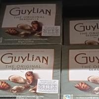 ราคา GUYLIAN Original Belgian Chocolate Seashells FLAT GIFT BOX 65g * PREMIUM BELGIAN CHOCOLATE * (55701894599)