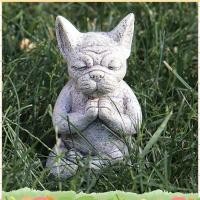 ราคา Meditating รูปปั้นสุนัขพระพุทธรูปเรซิ่นรูปปั้นสุนัขพระพุทธรูป Meditating Bulldog เรซิ่นเครื่องประดับ,โยคะ Bulldog เครื่องประดับ (57459358631)