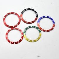 ราคา นาฬิกาข้อมือผู้หญิง นาริกา ผู้ชาย อุปกรณ์เสริมนาฬิกาแหวนอลูมิเนียม38มม. GMT ผู้ผลิตแหวนสีดำและสีแดงเคสใหม่แทนที่ผีน้ำสีดำและสีเขียว (51609913485)