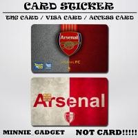 ราคา [ ARSENAL Football Club ] Touch n Go Card Sticker Cover TNG / MASTER / VISA / CREDIT/ DEBIT CARD (47259207548)