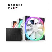 ราคา [กรุงเทพฯ ด่วน 1 ชั่วโมง] NZXT FAN Aer RGB 2 120mm BLACK / WHITE - Triple Starter Pack (16677453835)