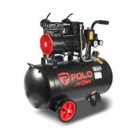 ราคา ️ POLO ปั๊มลมออยล์ฟรี 50 ลิตร รุ่น TP15001-50 (1,500W) "ลมแรง เงียบกริบ สะอาดไร้ละอองน้ำมัน" (52953104331)
