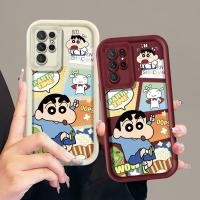 ราคา SAMSUNG Crayon Shin-Chanเคสโทรศัพท์สําหรับSamsung Galaxy S21 Ultra S22 Ultra S24 Ultra S24 Plus S30 Ultra J2 Prime J4 Prime J4 Plus J6 Plus J6 Prime J7 Primeกันกระแทกโทรศัพท์มือถือ (27628754279)