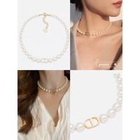 ราคา ของแท้ สร้อยคอมุกแท้ DIOR สำหรับสุภาพสตรี (47159825015)