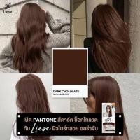 ราคา ลิเซ่โฟมเปลี่ยนสีผม liese darkchocolate (17196320349)