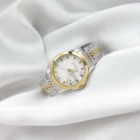 ราคา Used like new Gucci 126.5 G-Timeless Two Tone Silver Dial Swiss Made✨ (26524402577)