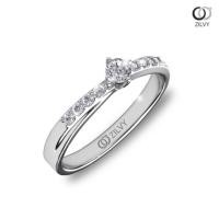 ราคา Zilvy แหวนหญิงเพชรน้ำร้อย 0.15 กะรัต (GR474) (2813942205)