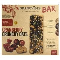 ราคา GRANOVIBES กราโนไวบ์สข้าวโอ๊ตอบกรอบชนิดแท่งผสมแครนเบอร์รี่ 168กรัม [8853282001966] (25147309254)