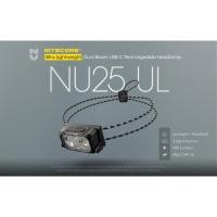 ราคา ไฟฉาบคาดศีรษะNITECORE NU25 UL สว่าง 400 LUMENS ส่องไกล 64 เมตร (24815028965)