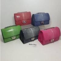 ราคา ทรง ชาเนล กระเบนขัด กระเป๋าหนังปลากระเบนแท้ ขนาด 7.5"×5.5"×3.5" นิ้ว (8570586295)