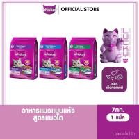 ราคา WHISKAS วิสกัส วิสกัส อาหารแมวโต รสปลาทู / รสปลาทะเล / รสปลาทูน่า 7 กก. GHNG (41179812803)