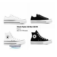 ราคา สินค้าพร้อมส่ง Converse Chuck Taylor All Star Lift รองเท้าผ้าใบพื้นหนา2ชั้น สำหรับผู้หญิง สินค้าลิขสิทธ์แท้ ไม่แท้ยินดีคืนเงิน (23544216504)