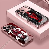 ราคา Ferrari Charles leclerc (1) รูปแบบเมทัลลิคกระจกนิรภัยเคสโทรศัพท์สําหรับiPhone 17 16 15 14 13 12 11 Pro Max 15 14 Plus 17 Air 17Eฝาครอบ (46709156467)