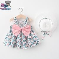ราคา [ Genius Baby House ] เสื้อผ้าเด็ก 6m-3y ชุดเดรสผ้าฝ้ายสีเหลืองสาว C3516 (46506976131)