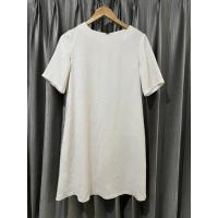 ราคา Uniqlo แท้มือสองสภาพใหม่เดรสสีชมพูพาสเทลsize M (21560538646)