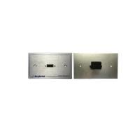 ราคา Amphenol AMW-HDMI-01PR แผ่นเพลท HDMI 1 Port สายเข้าแบบงอ (12054399336)