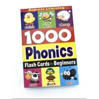 ราคา 1000 Phonics Flash Card✔เป็น Flash Card ที่ทุกบ้านควรมี เพราะเป็น Flash Card นิยมใช้มากในการฝึกอ่านแบบ " Phonics" (10703326439)