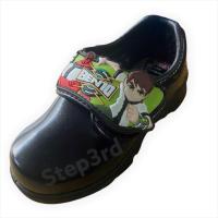 ราคา ADDA Ben10 รองเท้านักเรียนอนุบาล รองเท้าหนังดำ 41A17 (17162410940)