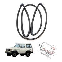 ราคา ยางกระจกบังลมหน้า รอบบาน มีร่องเสริม โตโยต้า แลนด์ครุยเซอร์ J70 Hardtop Pickup Truck 2-ประตู Toyota Land Cruiser 2007-23 (23025245242)