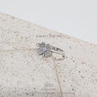 ราคา [Iris Jewellery] - CMDL368 Ring - 925 Sterling Silver Plated 18K White Gold (56055059346)