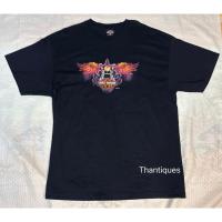 ราคา Harley Davidson เสื้อ เสื้อแขนสั้น คอกลม มือสองคัดสวย size XL แท้ 100% จาก USA Vintage Harley T Shirt 2000-HD (47609784129)