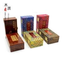 ราคา หยกแกะสลัก Master Collection Works คอลเลกชันไม้กล่องหยกหยกหยก Hetian จี้หยกสไตล์จีนกล่องใบรับรอง (48957879378)