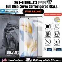 ราคา กาวเต็มกระจกนิรภัยสําหรับ REDMI NOTE 15 PRO + 5G 14 13 PLUS 4G 5G Clear Curve Screen Protector (57855448786)