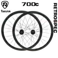 ราคา ล้อจักรยานเสือหมอบ Retrospec Aluminum 700C รองรับ 8-12SPD ดิสเบรค ริมเบรค (20639089930)