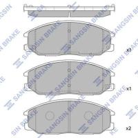 ราคา ผ้าดิสเบรคหน้า SSANGYONG STAVIC SV270 2.7 3.2 2005- RODIUS 2.7 3.2 2005-2013- HI-Q (18562738658)