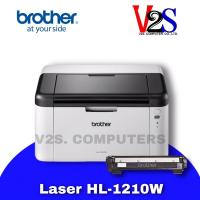 ราคา Printer Brother Laser HL-1210W Wi-Fi เครื่องปริ้นเตอร์เลเซอร์ขาวดำ หมึกแท้พร้อมใช้ (2372324239)