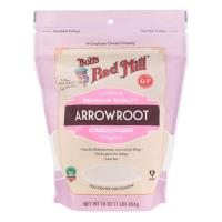 ราคา Bob's Red Mill Arrowroot Starch Flour 454g.แป้งเท้ายายม่อม อาหาร วัตถุดิบ แป้งทำขนม (29304312722)