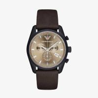 ราคา Emporio Armani นาฬิกาข้อมือผู้ชาย Sportivo Beige Sunray Dial Brown รุ่น AR6078 (5635970835)