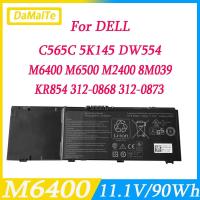 ราคา ใหม่11.1V C565C 8M039 5K145 DW554แบตเตอรี่แล็ปท็อปสำหรับ DELL Precision M6400 90wh KR854 312-0868 312-0873 (28703295723)