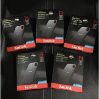 ราคา ลดล้างสต๊อก!!SanDisk EXTREME PORTABLE SSD 250GB Read550MB/s Write500MB/s ฮาร์ดดิสก์SSDพกพา รุ่น (SDSSDE60-250G-G25) (3536207477)