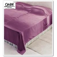ราคา OHM ผ้าห่มและผ้าคลุมเตียง 5 ฟุต ผ้าซาตินแท้ 440 เส้น (เกรดพรีเมี่ยม) ขนาด 74 นิ้ว x 90 นิ้ว (สีชมพูกะปิ) (1976188596)