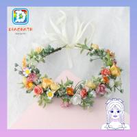 ราคา ที่คาดผมมงกุฎลายดอกไม้ ของโทษ, พวงมาลัยเจ้าสาวริบบิ้นดอกกุหลาบ, ดอกไม้สีขาวโบฮีเมียนใบไม้สีเขียวพวงหรีดดอกไม้ที่คาดผมเจ้าสาวงานแต (55308737328)