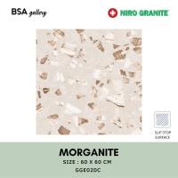 ราคา Niro TERAZZO MORGANITE GRANITE 60X60 / GRANITE STONE TERASO CREAM (23578799105)