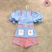 ราคา ชุดset 2 ชิ้น เสื้อ+กางเกง มือ1 ป้ายห้อย งานป้าย Aileen size L,xl ราคา 419฿ (11296747858)