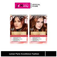 ราคา L'oreal Paris Excellence Creme Vivid Color With Triple Care ลอรีอัล ปารีส เอกซ์เซลเลนซ์ ครีมเปลี่ยนสีผม ปิดผมขาว (16285864758)
