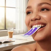 ราคา แผ่นฟอกฟันขาวสีม่วง – ขจัดคราบพลัคและคราบสกปรก ช่วยให้ฟันขาวขึ้นและลดอาการเสียวฟัน (57908847834)