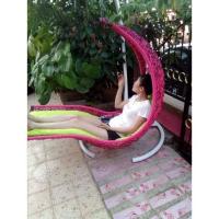 ราคา ชิงช้ารังนกหวายเทียมรูปตัวSเก้าอี้หวาย เปลหวาย (7441214756)