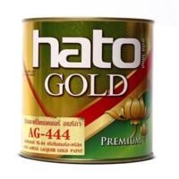 ราคา HATO GOLD AG-444 สีทองอะครีลิค สีน้ำมันอะครีลิค ทองอร่าม สีน้ำมัน สีทอง ทาเหล็ก ทาไม้ ทาปูน ทาพระ ทากรอบรูป 3.785 ลิตร (14646942722)