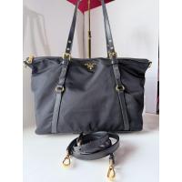 ราคา กระเป๋า Prada Tessuto Saffiano Shopping Bag Black มือสองสภาพดี (42126256447)